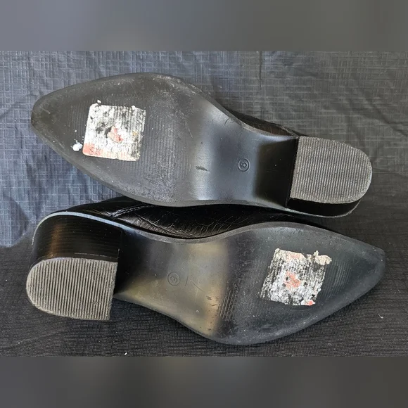 Seven7 Casanova Western Ankle Black Snake Bootie Womens Size 8 Cowboy-Cowgirl - Picture 6 of 6